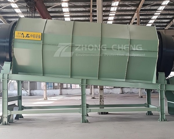 The role and advantages of shaftless trommel screen in garba