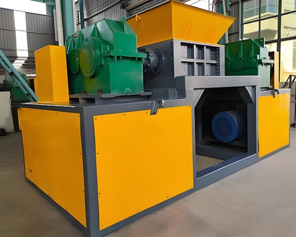 Double-Shaft Industrial Waste Shredder