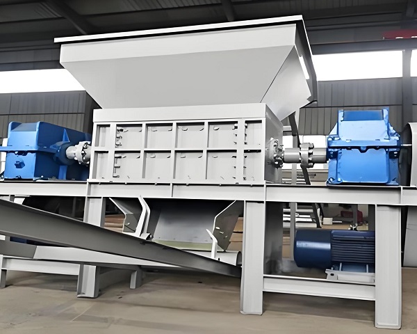 Double-Shaft Industrial Waste Shredder
