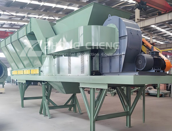 Waste screening machine and its function