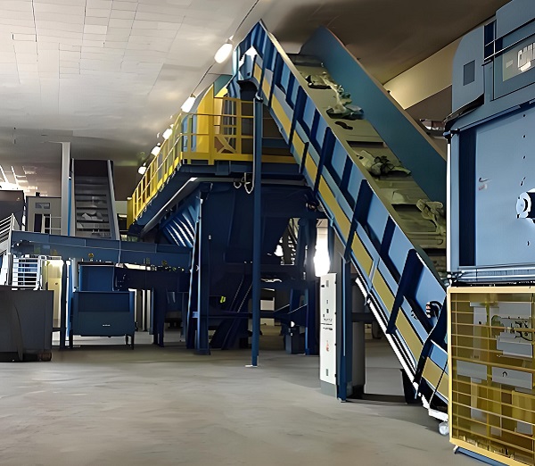 Stale waste screening equipment