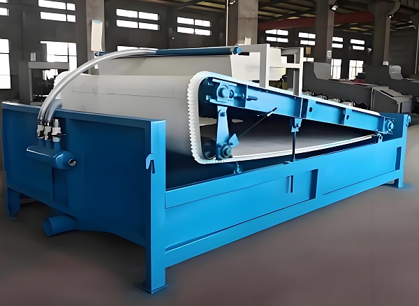 Waste screening magnetic separator