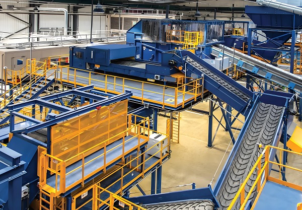 Domestic waste screening equipment