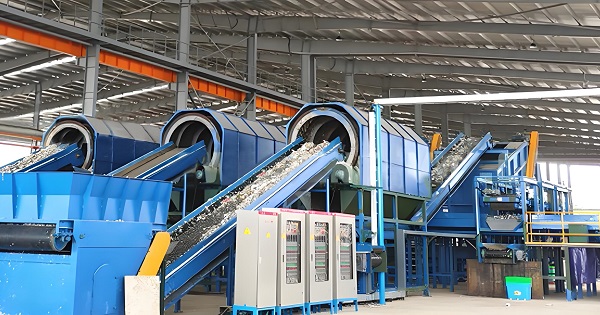 Domestic waste screening equipment