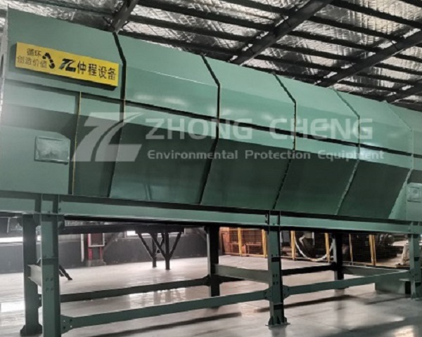  Application and function of trommel screen in waste sorting