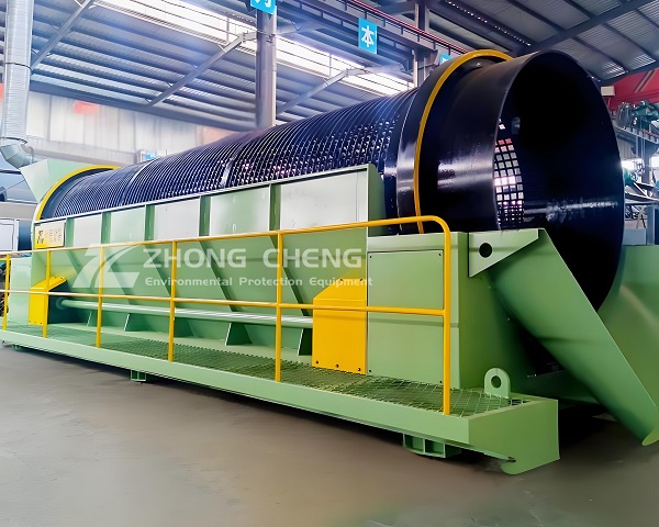 Daily maintenance and repair of trommel screen