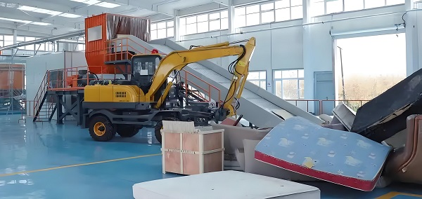 Domestic waste screening system
