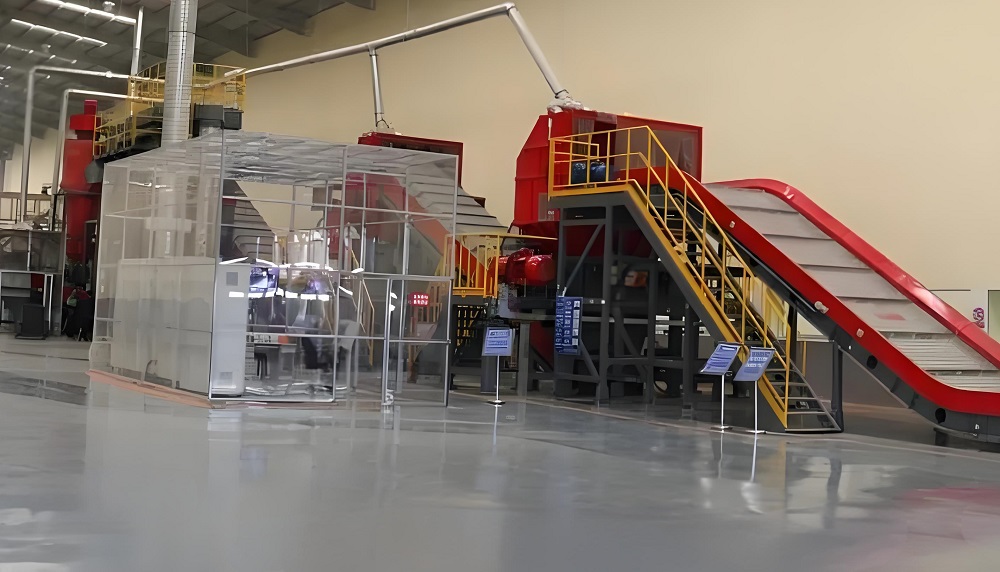 Domestic waste screening system