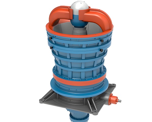 The main function of gyratory crusher