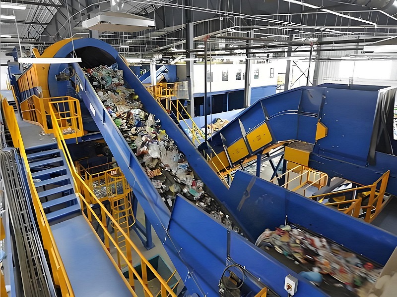 aged waste screening system aged waste screening system