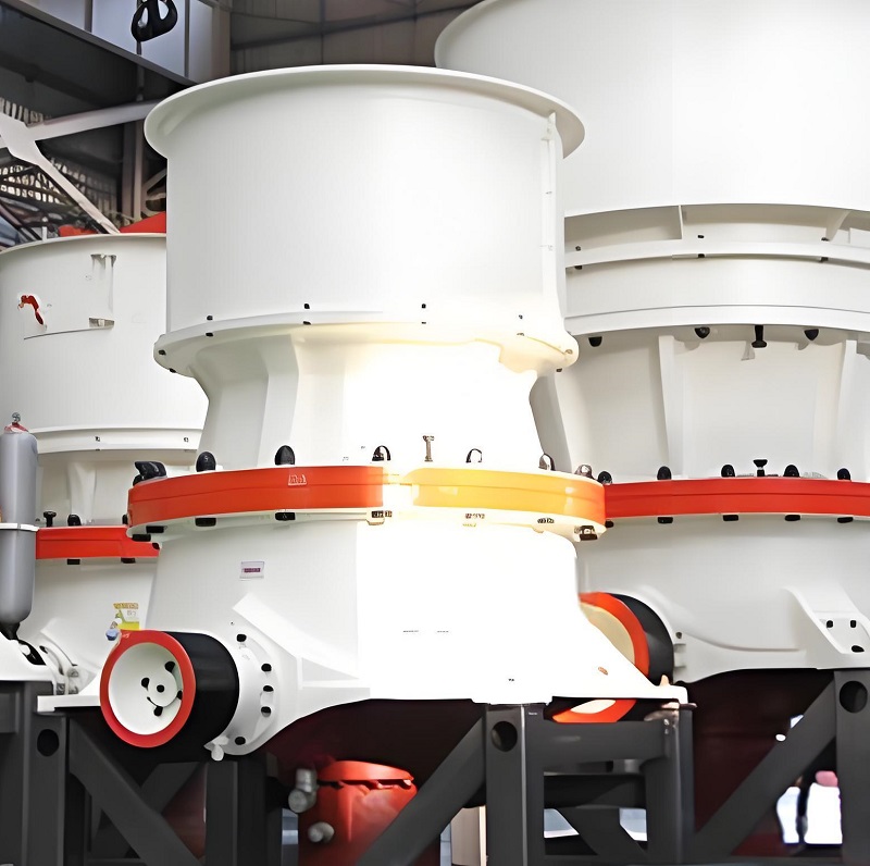 Single cylinder cone crusher