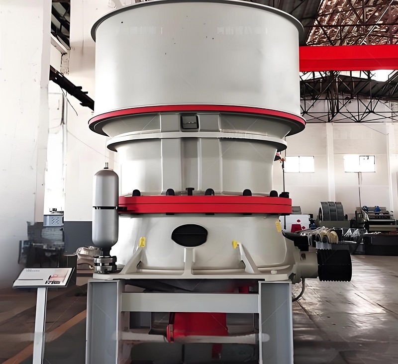 Single cylinder cone crusher