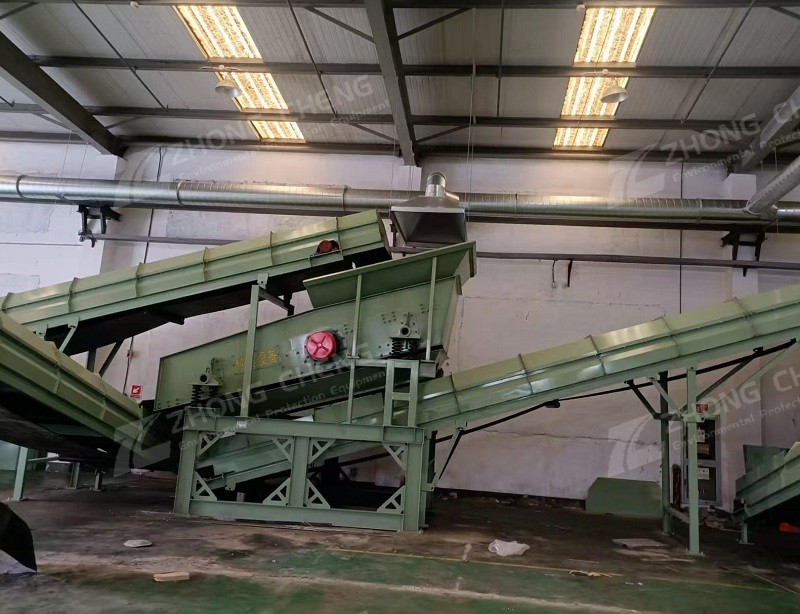 Construction waste screening