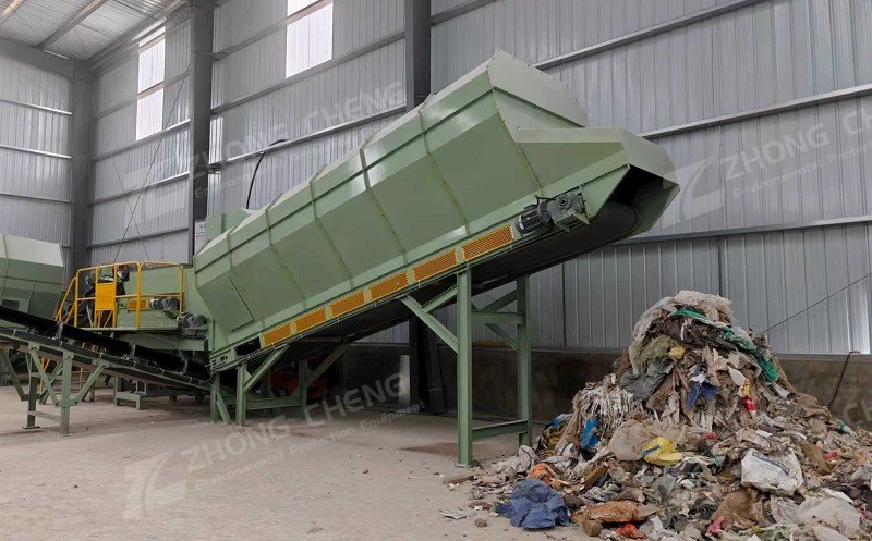 Construction waste screening