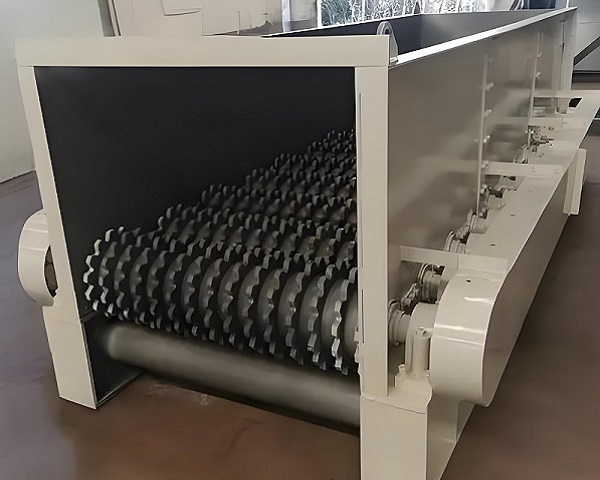 Installation and commissioning of the disc screen