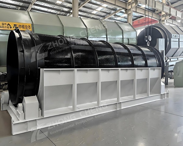 How to improve the screening efficiency of a trommel