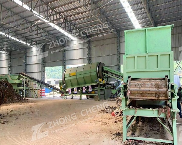 Characteristics and functions of outdated waste scre